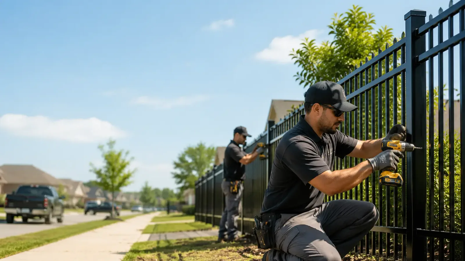 Metal Fence Installation in Robinson, PA